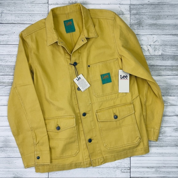 LEE® X THE HUNDREDS® CHORE JACKET IN YELLOW - Picture 16 of 16